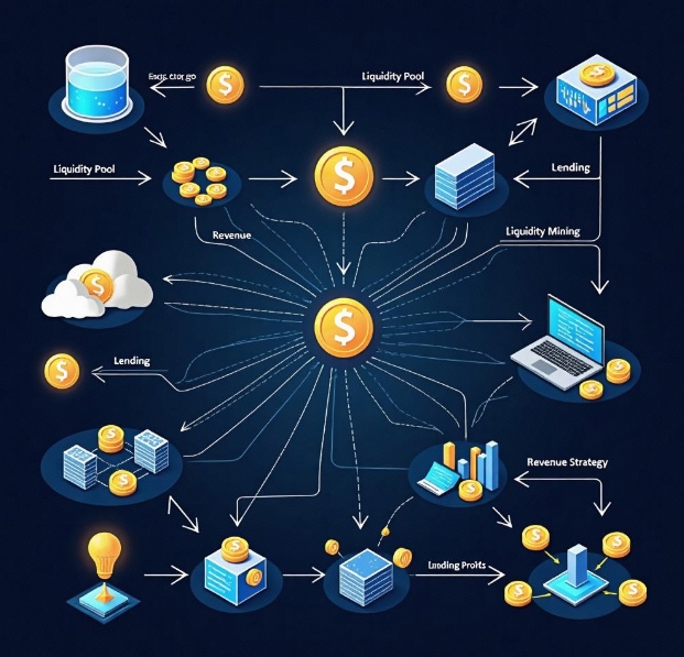 DeFi类DApp开发：流动性池与收益策略详解